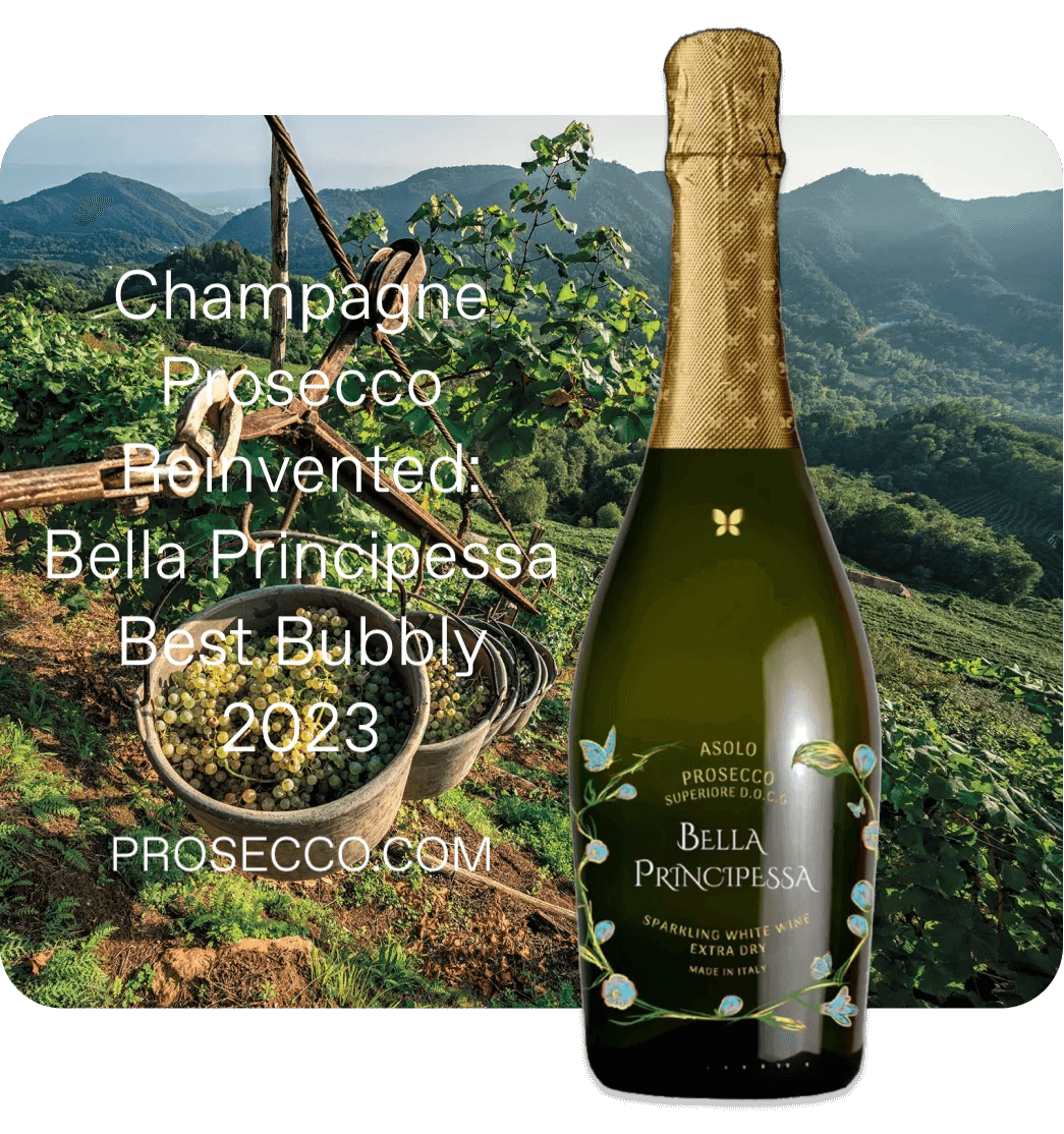 Champagne Prosecco reinventato: Bella Principessa Best Bubbly 2023