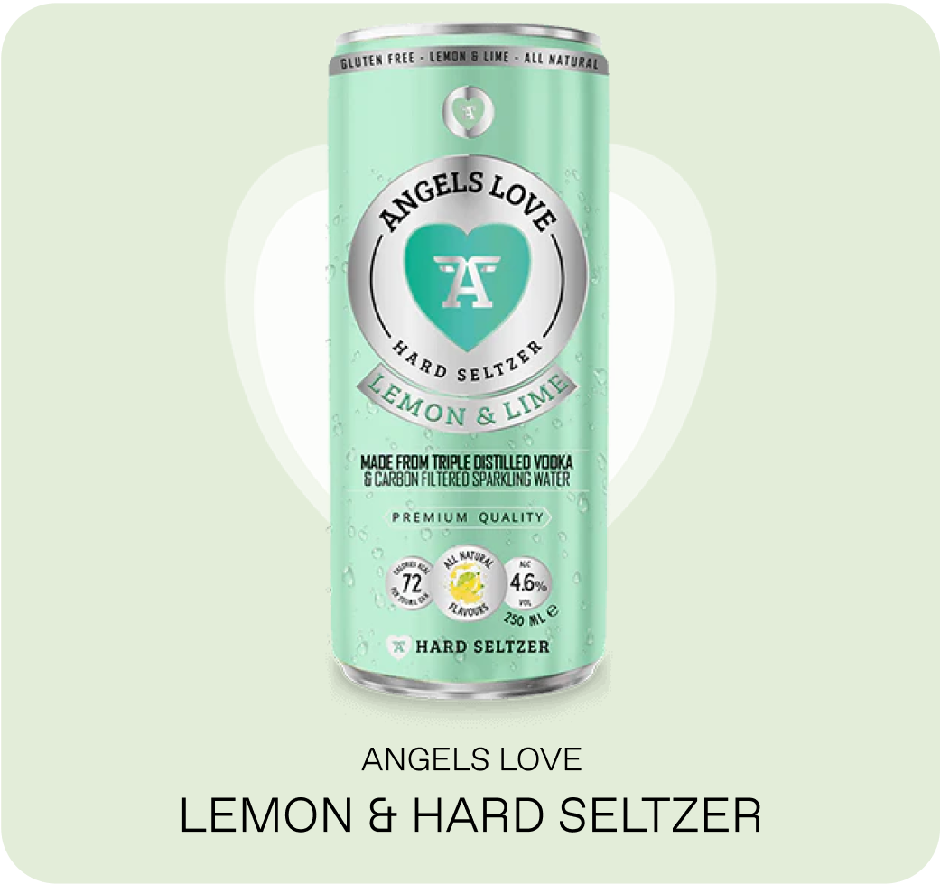 Angels Love Lemon Hard Seltzer