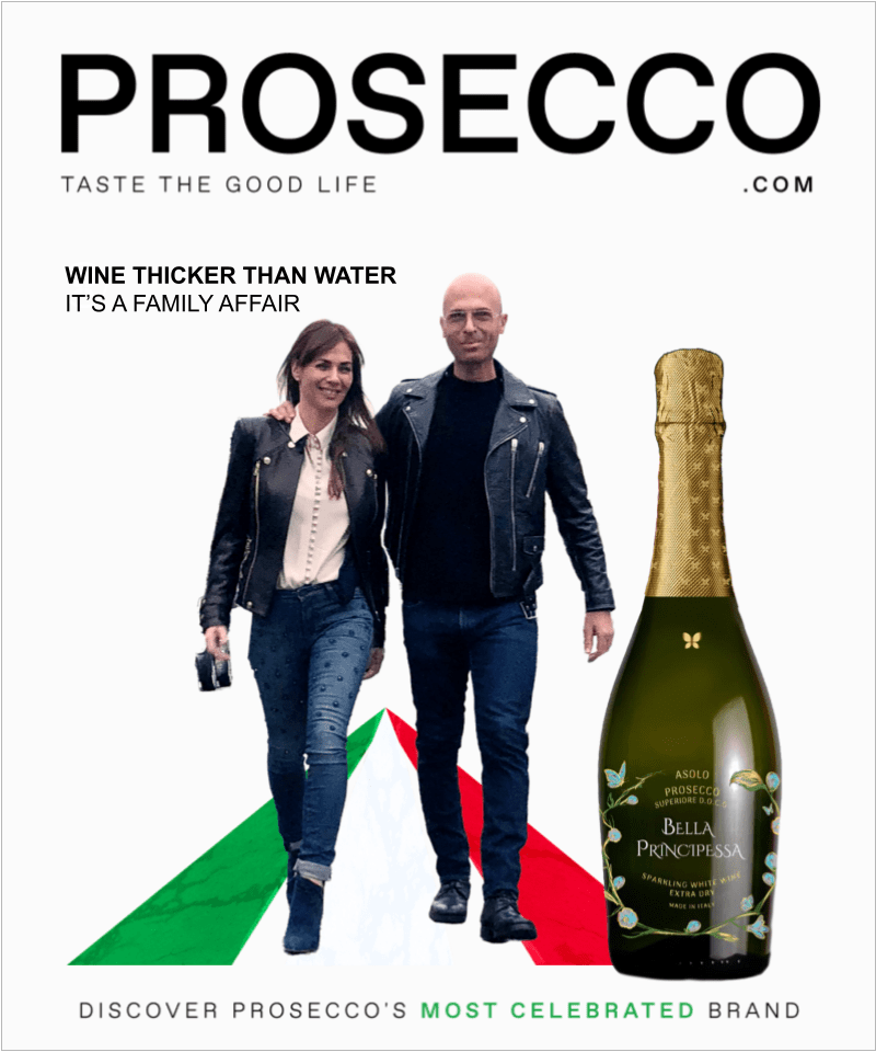 Michael and Natalie Goldstein: Prosecco Ventures Founders Walking Together