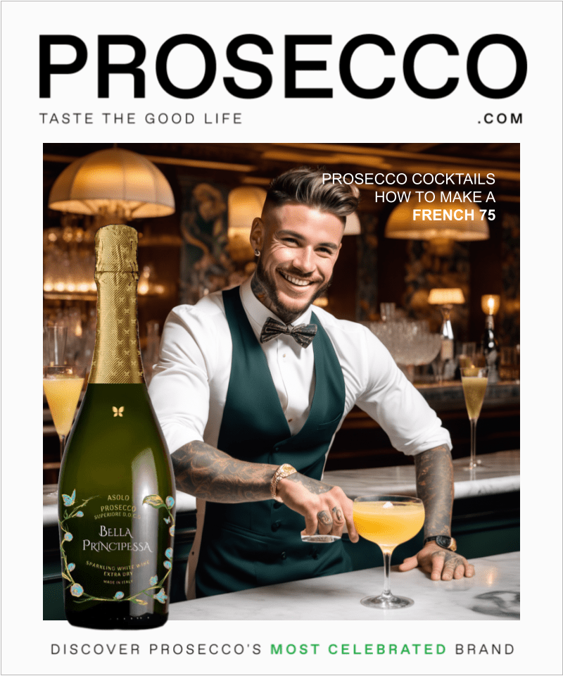 How to Make a French 75 Cocktail with Prosecco?