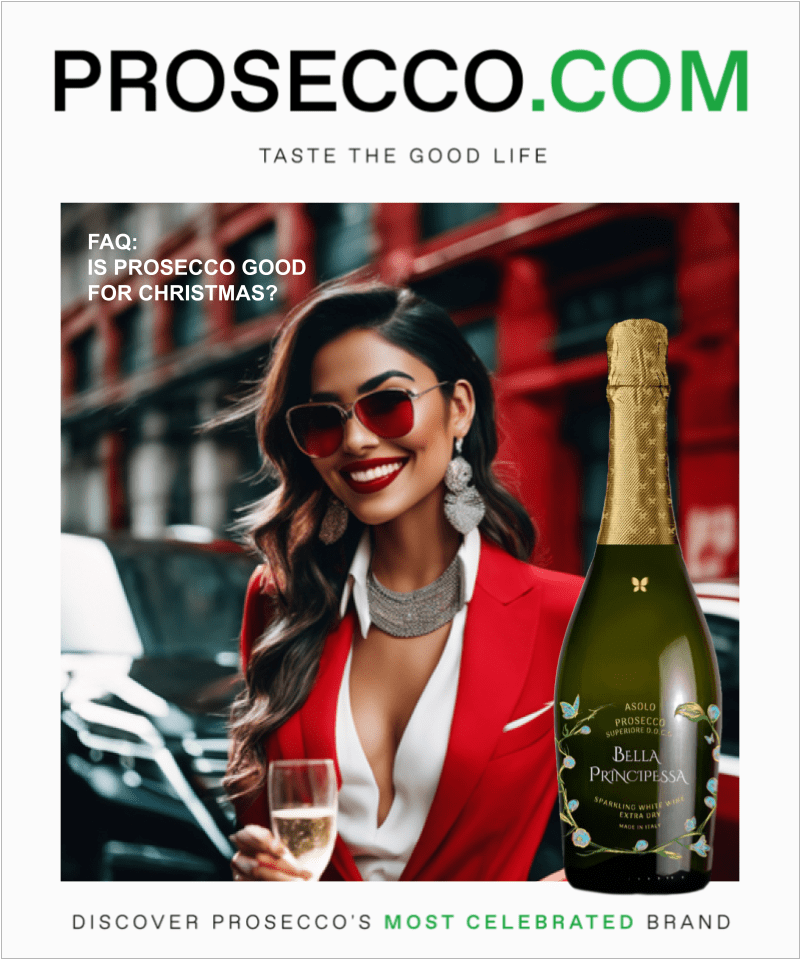 Is Prosecco good for Christmas?