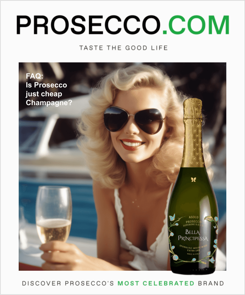 Is Prosecco just cheap Champagne?
