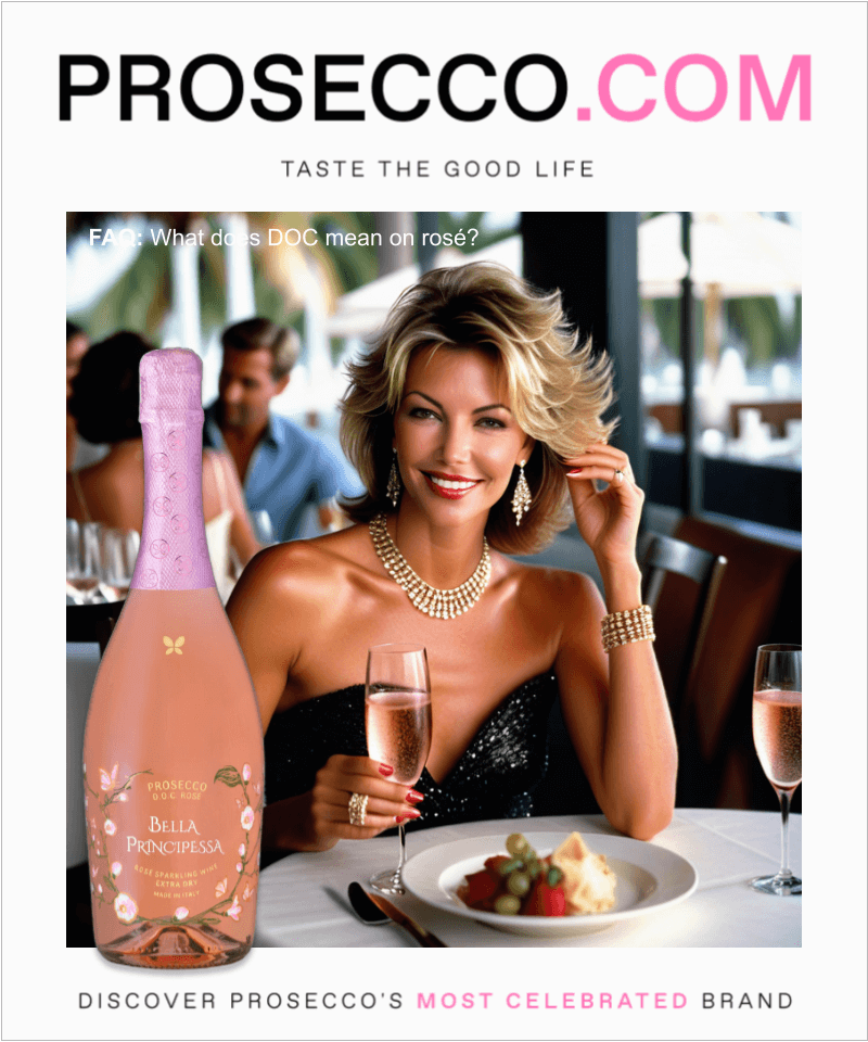 What does DOC mean on rosé?