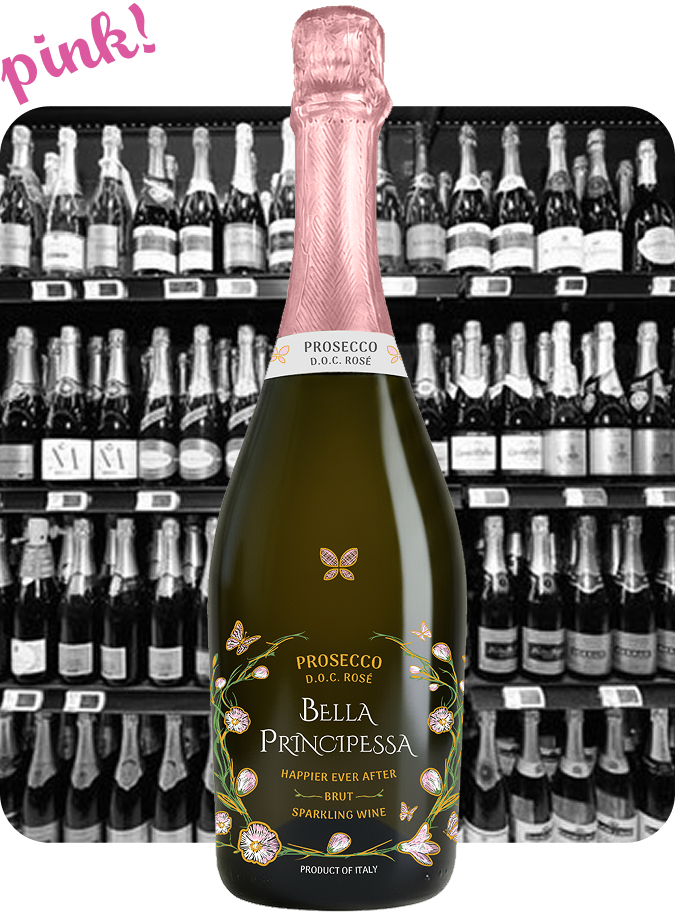 Bella Principessa Prosecco D.O.C Rosé